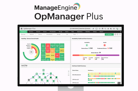 ManageEngine OpManager Plus Central